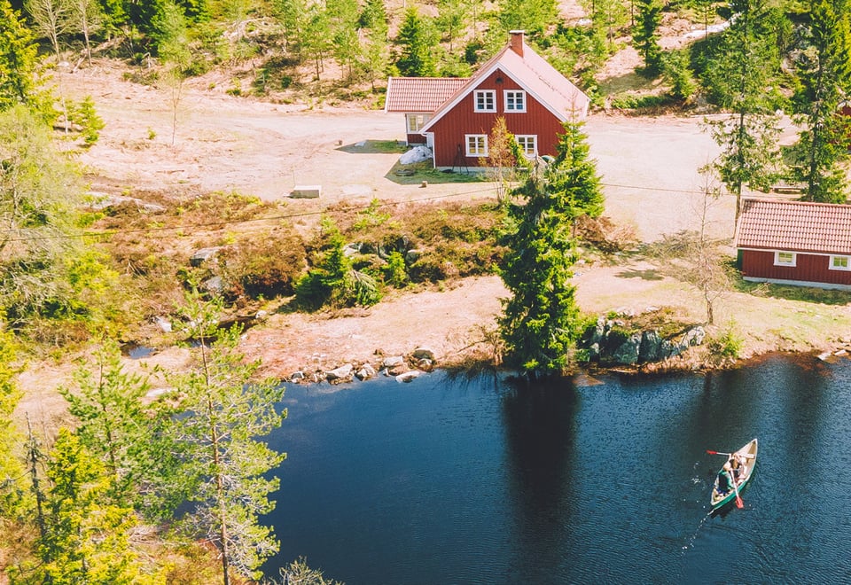Flekkerhytta. Telemark.