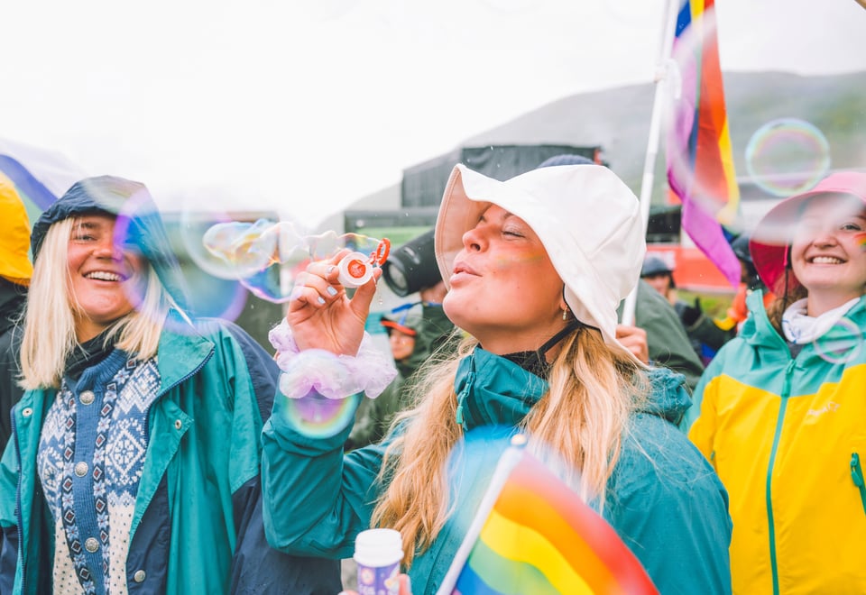 Vinjepride på Vinjerock. 2023.