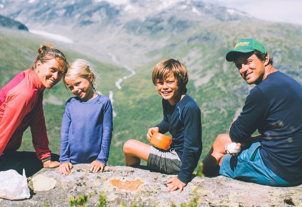 Andre uken av minutt for minutt gikk fem dager gjennom Jotunheimen. Bildet er fra turen fra Skogadalsbøen og ned mot Fleskedalen.