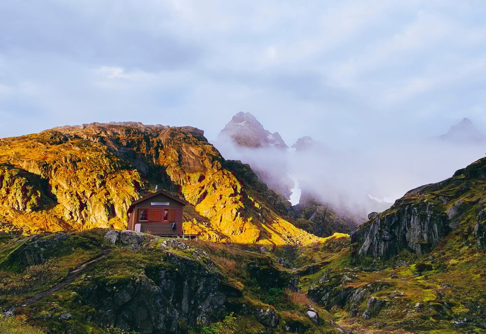 Bilder fra fellestur i Trollfjorden i oktober 2017.