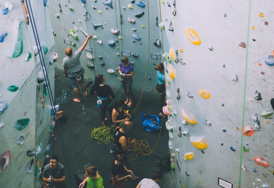 Marikken Eidslott på Klatreverket ved Skullerud. Bilder til årboka. 