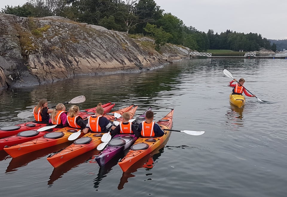 Friluftsskole på Breivoll august 2019