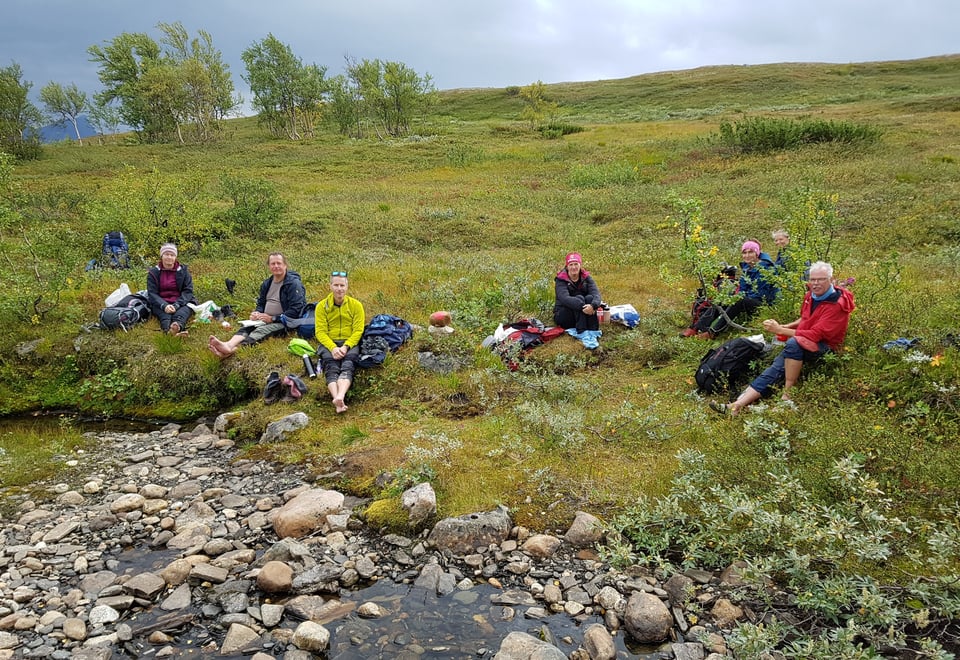 Fellestur Beiarstua - Bjellåvasstua - Russånes august 2019