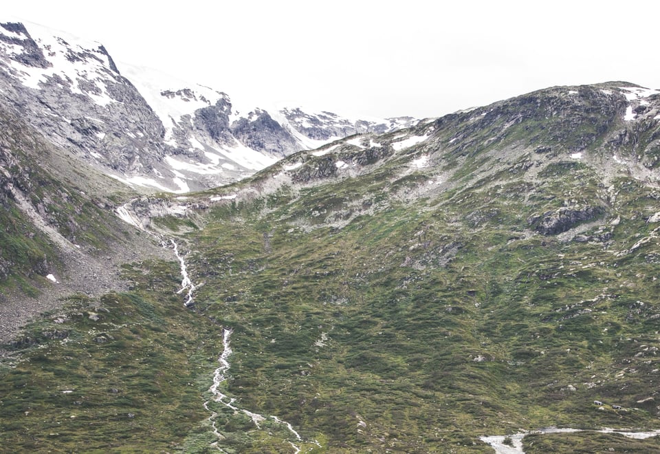 På vei fra Nørdstedalseter til Arentzbu