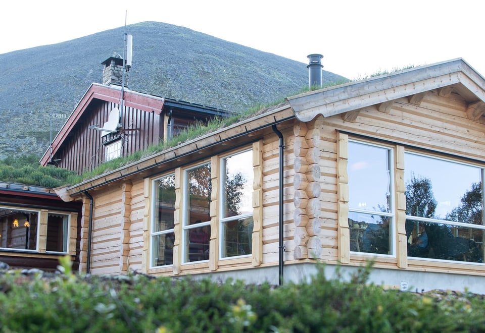 fra ny stueåpning på bjørnholia