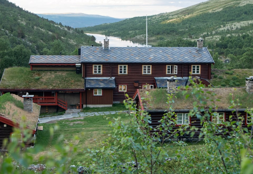fra ny stueåpning på bjørnholia