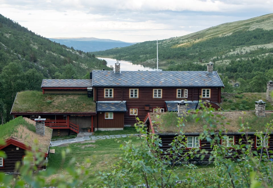 fra ny stueåpning på bjørnholia