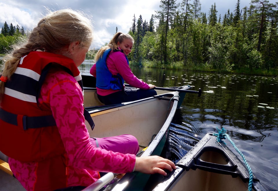 Friluftsskolen på Krokbua ved Lillehammer