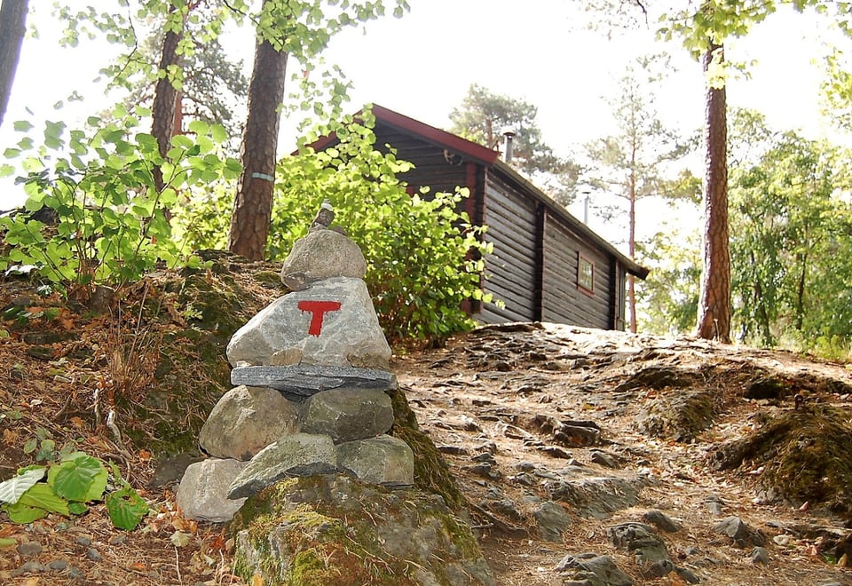 DNT hytta Hovinkoia på Norsk Folkemuseum