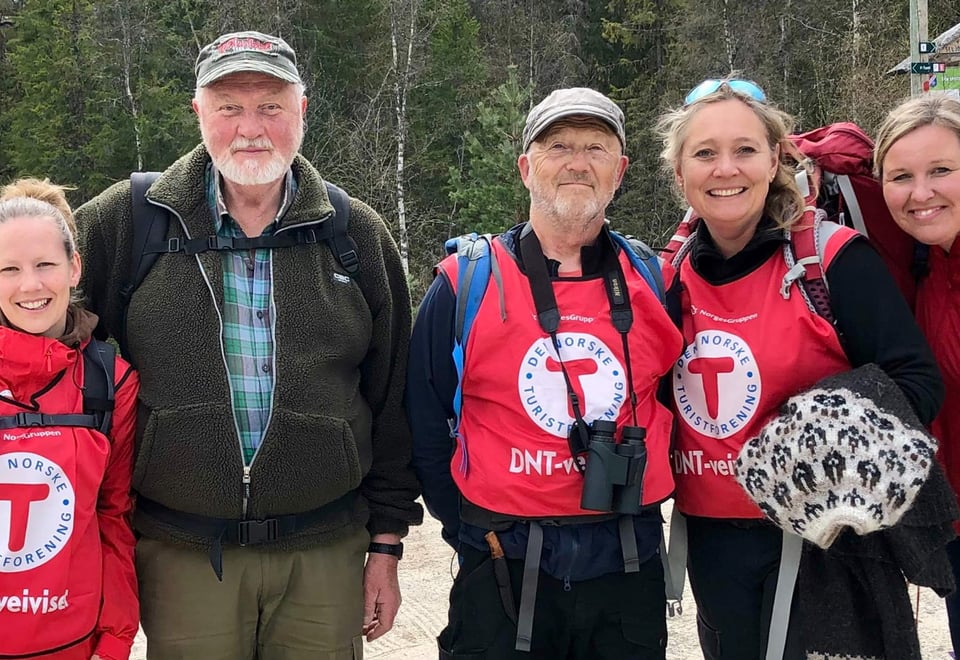 Opptur i Seljord 2022. Til på Seljordshei, til Sandnut.