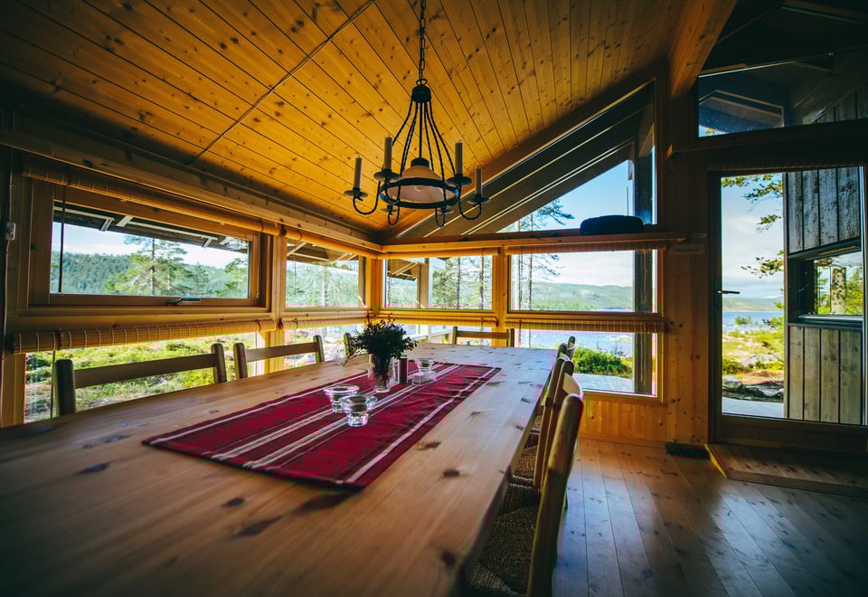 Fønhuskoia i august.