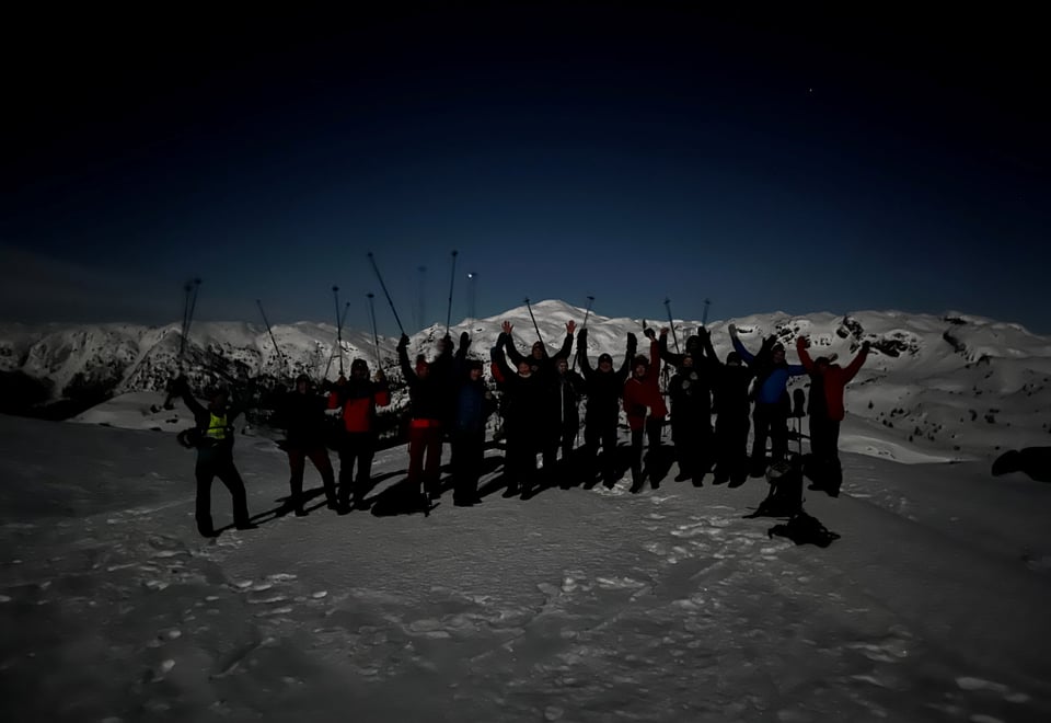 Bilde frå trugetur til Solbjørgfjell mars 2023