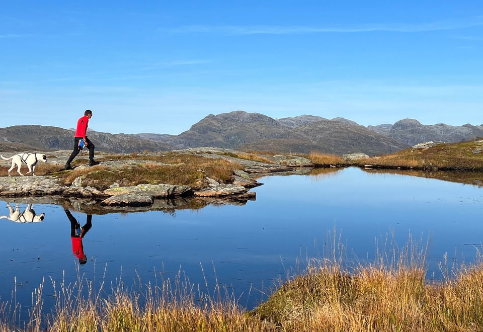 Grøet i Samnangerfjella, Knut Langeland og Max