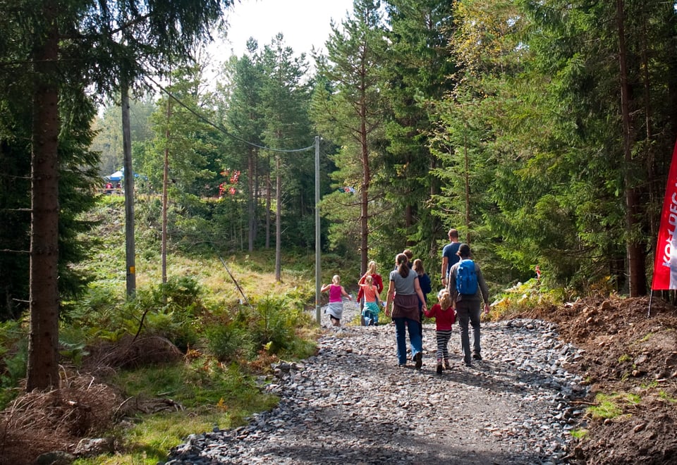 Kom deg ut-dagen på Nedre Gupu i Bærum, 2.september 2012.