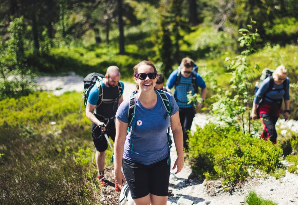 Fellestur til Sigrudsbu og Bletoppen (Store Ble) på Blefjell.