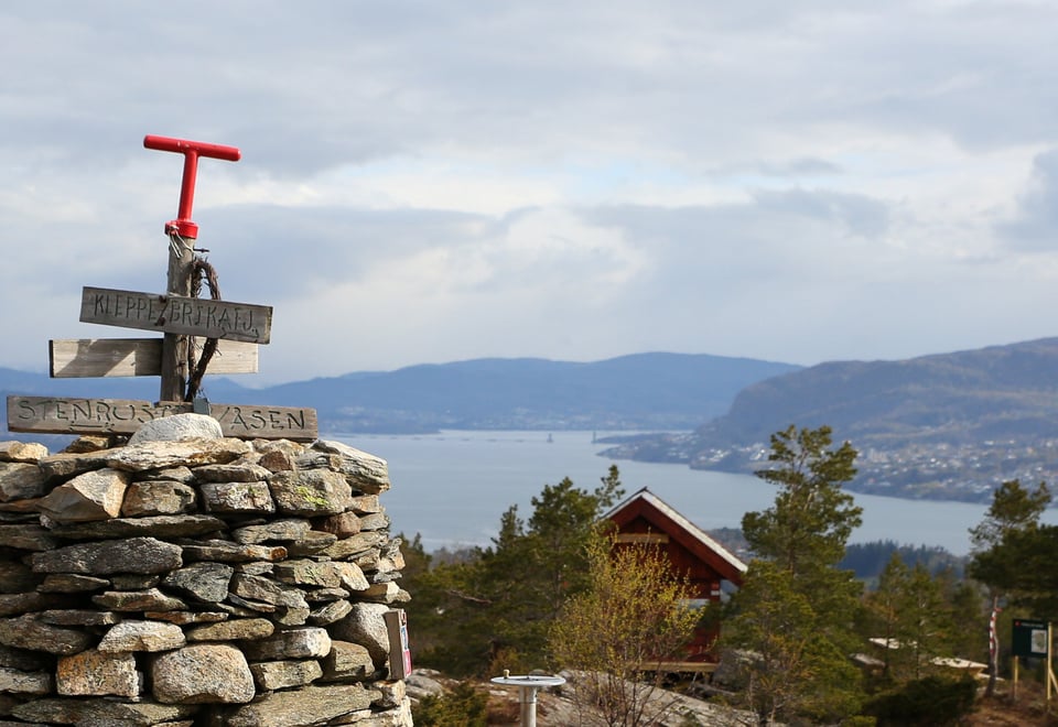 Askøy på langs, 8. mai 2021.