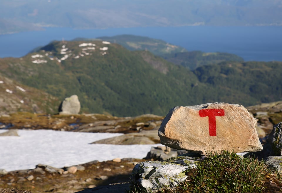 T ved Breidablik Turisthytte