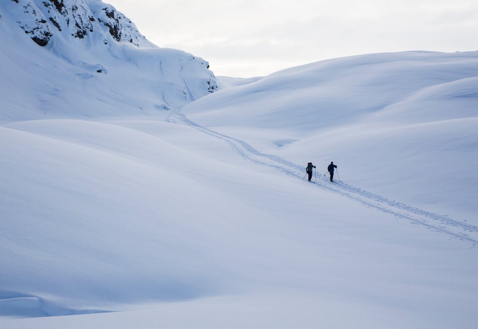 Skitur til Mykkeltveitveten (1131 moh.), 2. februar 2021.
