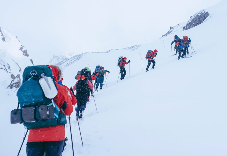 Bilder fra fellestur mellom Nørdstedalseter og Sognefjellshytta. Andre etappe av MASSIV.