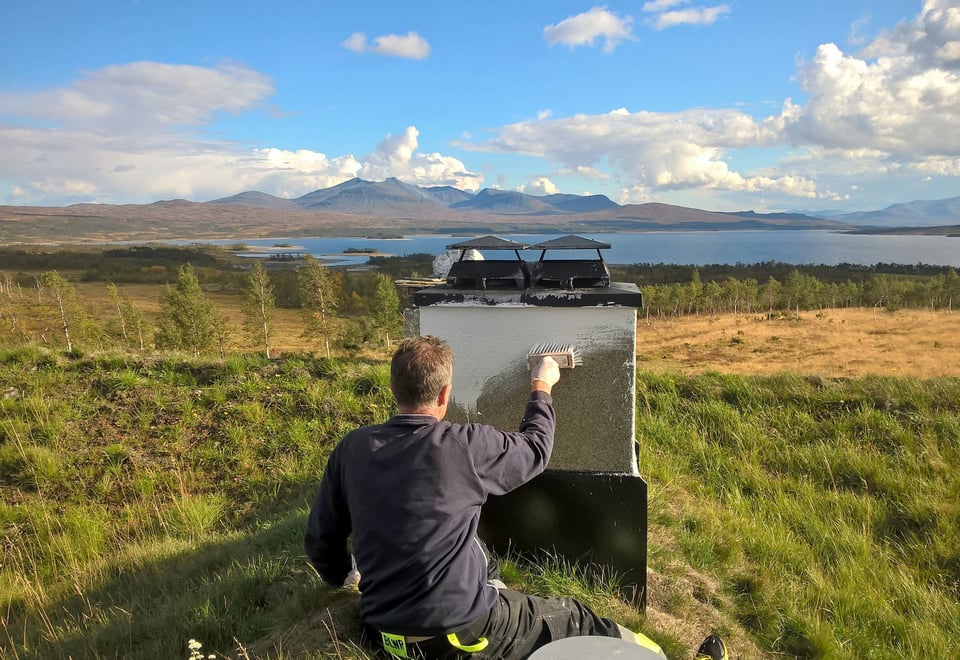 Hyttedugnad på Storerikvollen