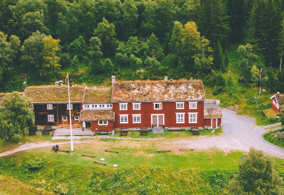 Gjevillvasshytta i Trollheimen. Sommer 2021.