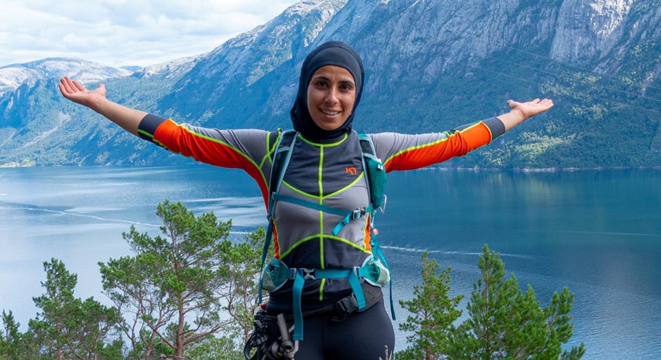 Stiløpetur Lysefjorden ut med Stavanger Turistforening fjellsportgruppa. Stiløping. Trailrunning.