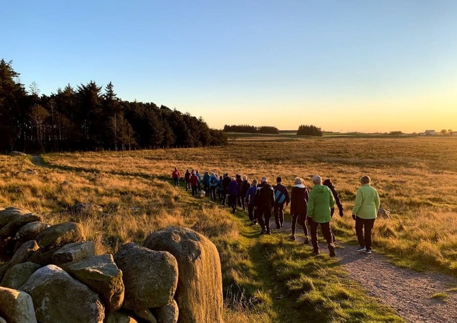 Høsttur i Hanabergmarka - nærtur i Hå.