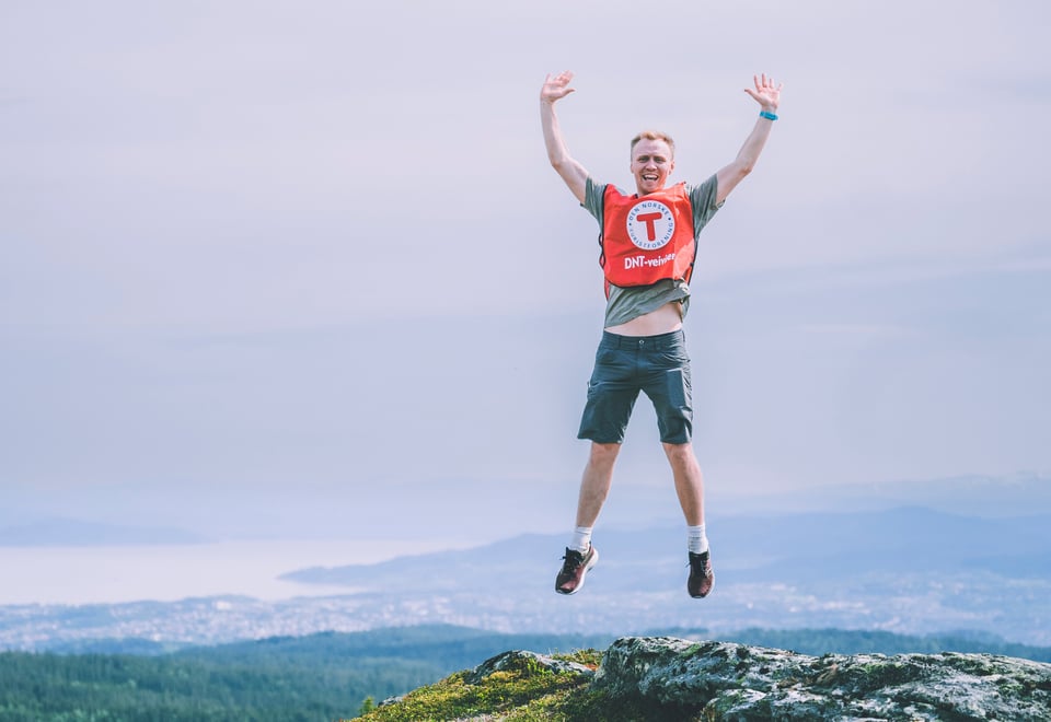 Topp 7 i Bymarka utenfor Trondheim. 