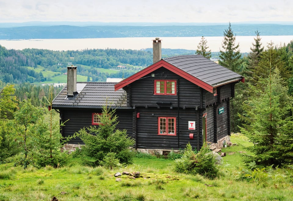 Halvorsenhytta i Vestmarka