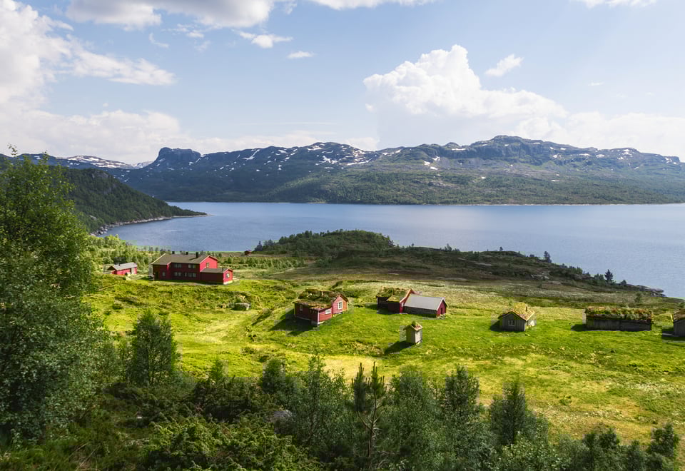Landskapsbilder fra Sandsa