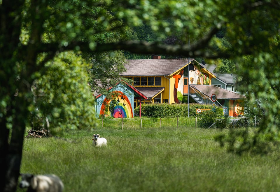 Lysefjorden turisthytte sommeren 2022.