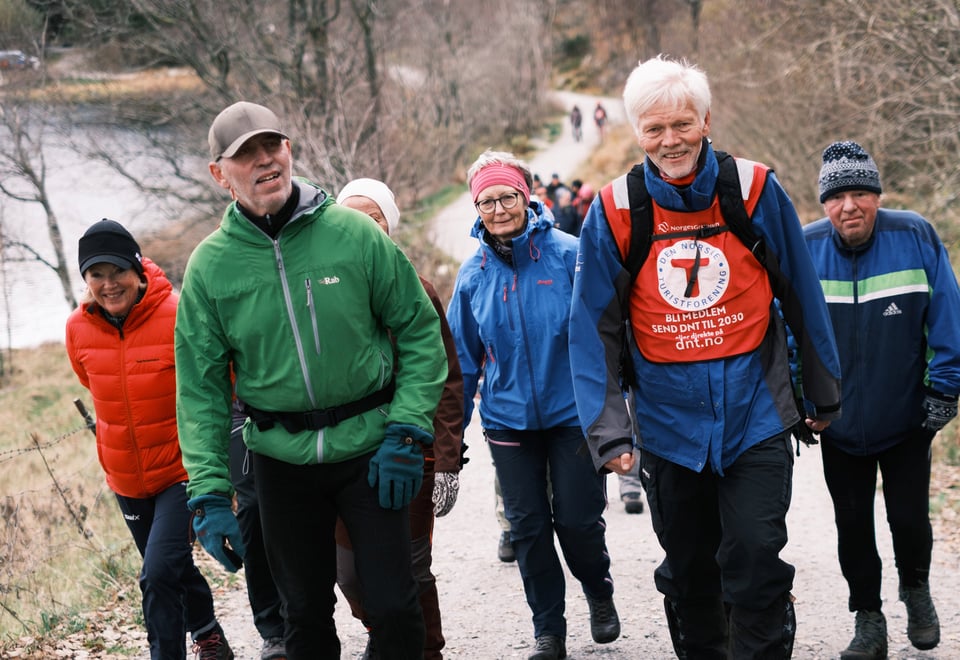 Turkafe på Gramstad, fellestur hver uke. Frivillig. Dugnad.