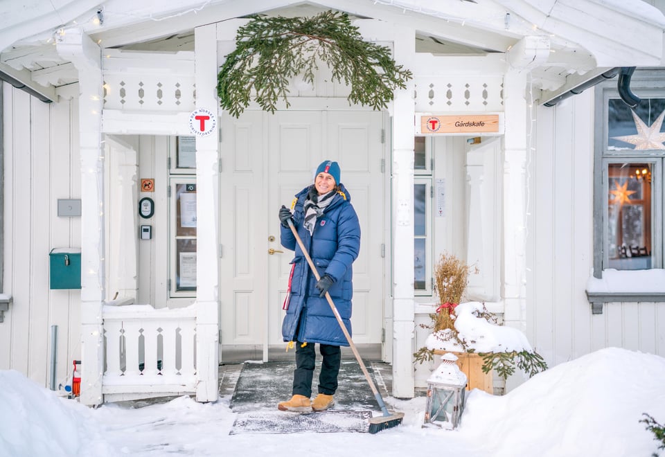 Breivoll Gård vinter