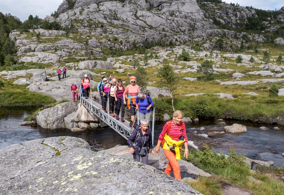 Tur til Sollifjellet med 60+