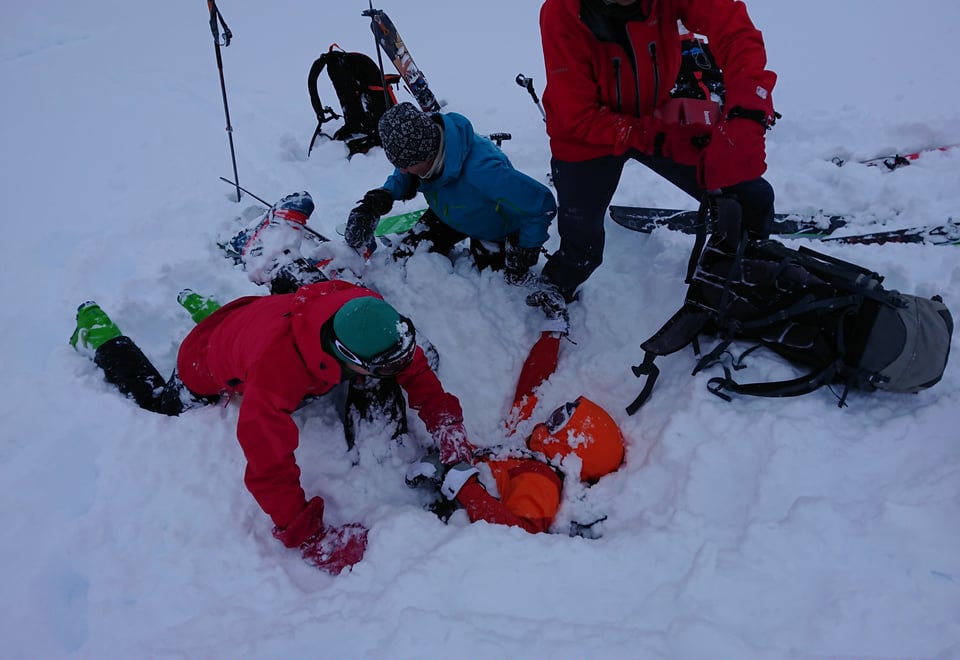 Videregående skredkurs i Breidalen