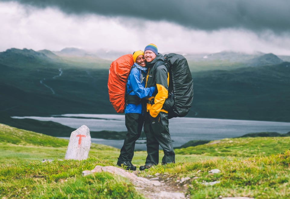 Skarvheimen mellom Geiterygghytta, Kongshelleren og Iungsdalshytta