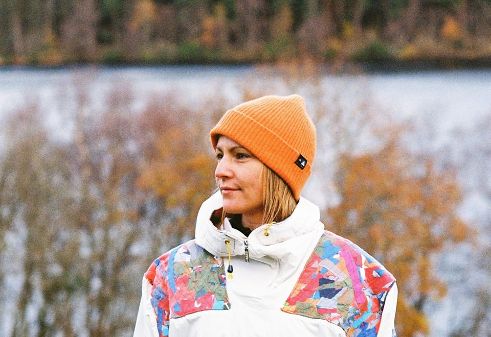 ReTuren - diverse analoge bilder til promotering. Eleonore Hatfield på bildet.
