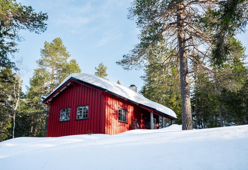 Hovlandshytta. DNT Drammen. Ny hytte.