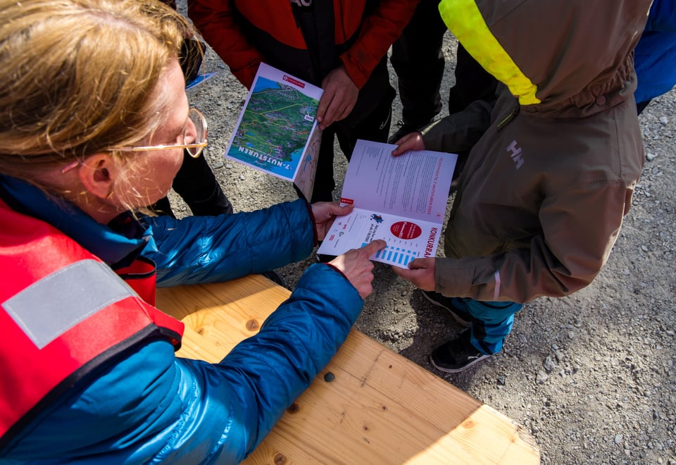 Bilder fra 7-nutsturen 2023 hvor løypa gikk fra Vatne skytebane og innom nyheten Timpeltu.