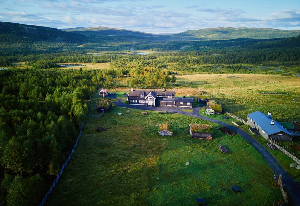 Dronebilder Liomseter, Langsua.