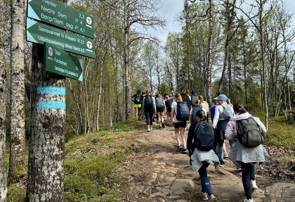 Fra opptur i Asker og Bærum 8. mai 2024