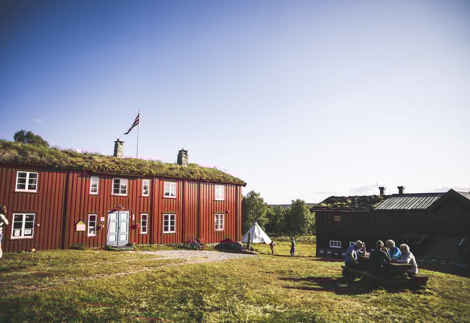 Red cabin