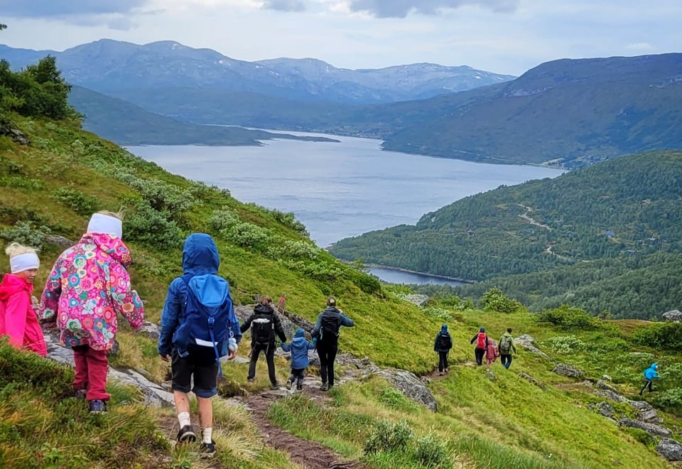 Minimarsjen med Borna sitt Turlag