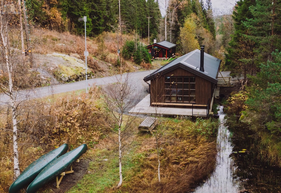 Vannhuset, Østmarka, høst 2025