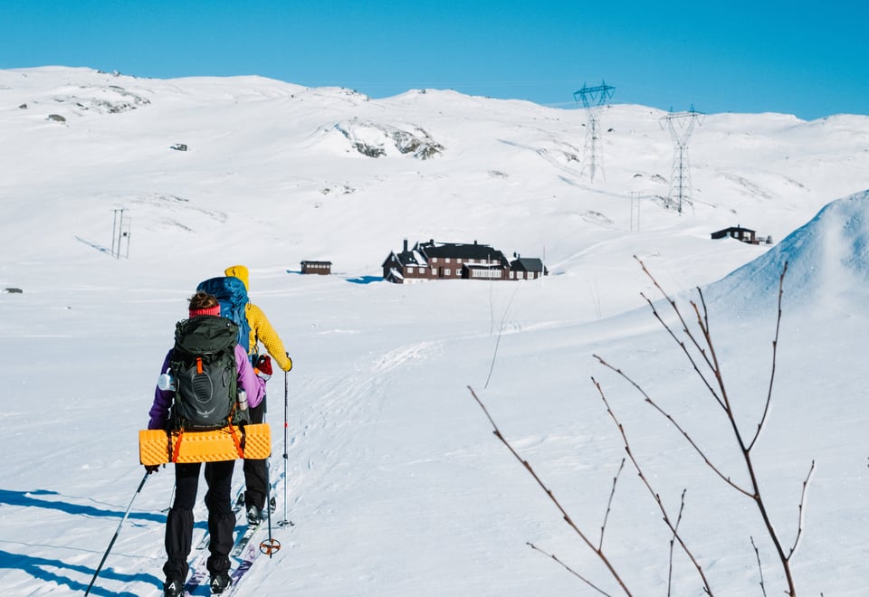 Geiterygghytta, vinter 2025.