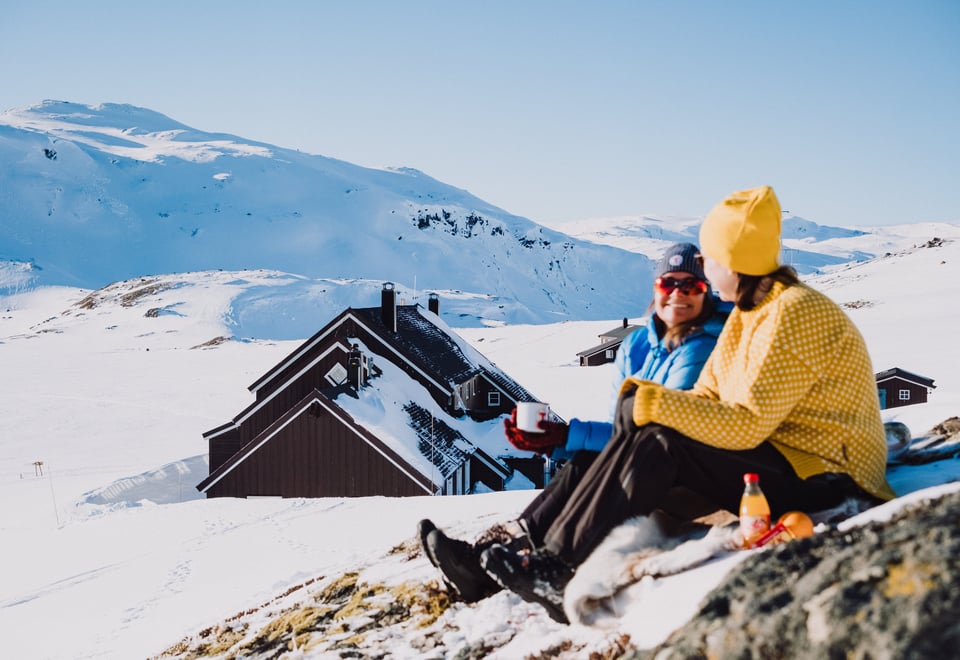 Geiterygghytta, vinter 2025.