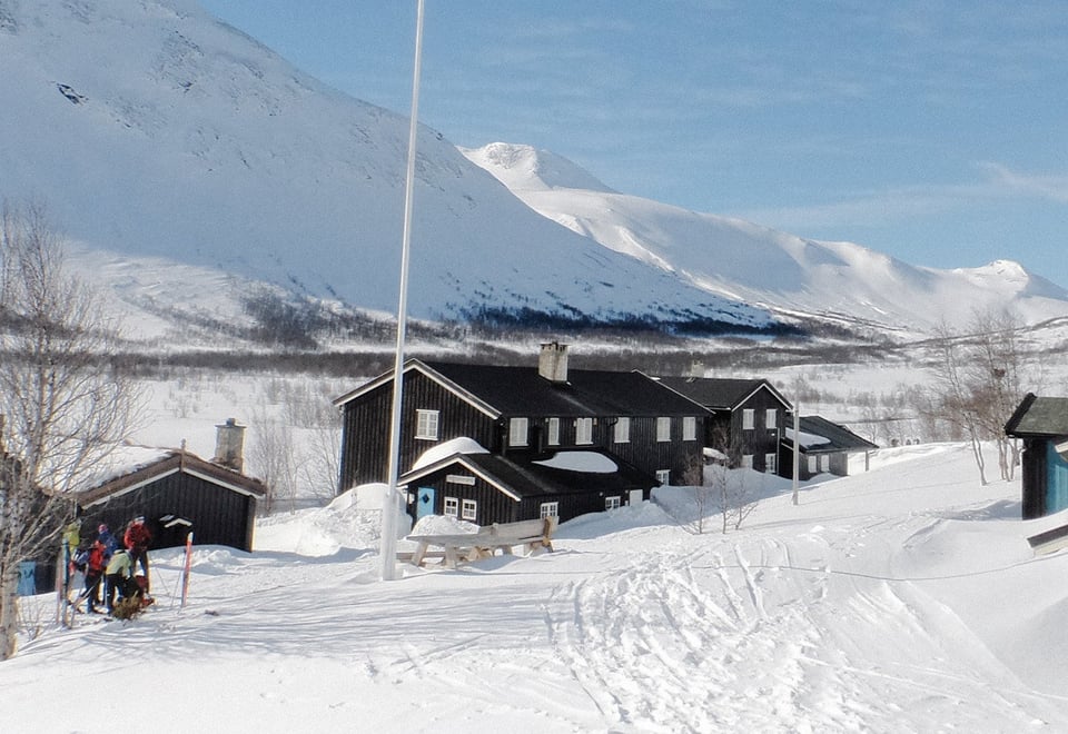 Mobilbilder av Gjendebu, av mangel på vinterbilder.