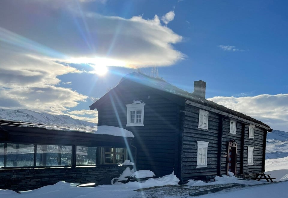 Vinterbilder fra Grimsdalshytta