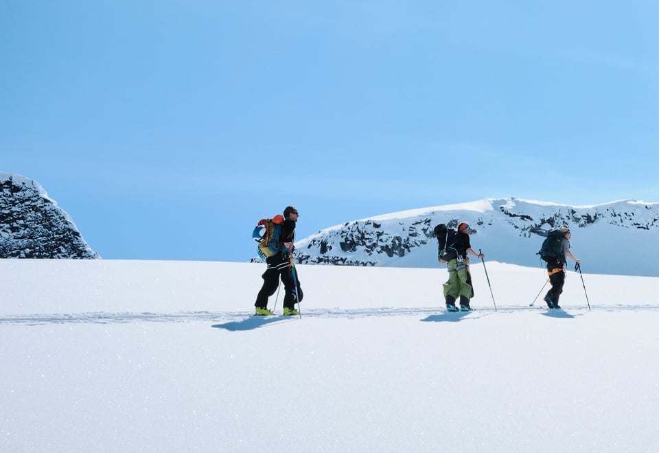Brekurs på Leirvassbu, April 2024.