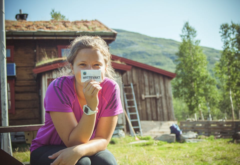 Hyttevert på Vakkerstøylen